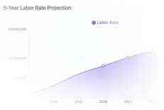 USA Labor Rate Index